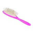 DMB - BASS 57 STYLE &amp; DETANGLE PET BRUSH ASST COLORS SM OVAL