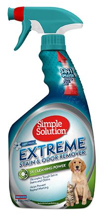 SIMPLE SOLUTION EXTREME SPRING BREEZE STAIN &amp; ODOR REMOVER SPRAY 32OZ