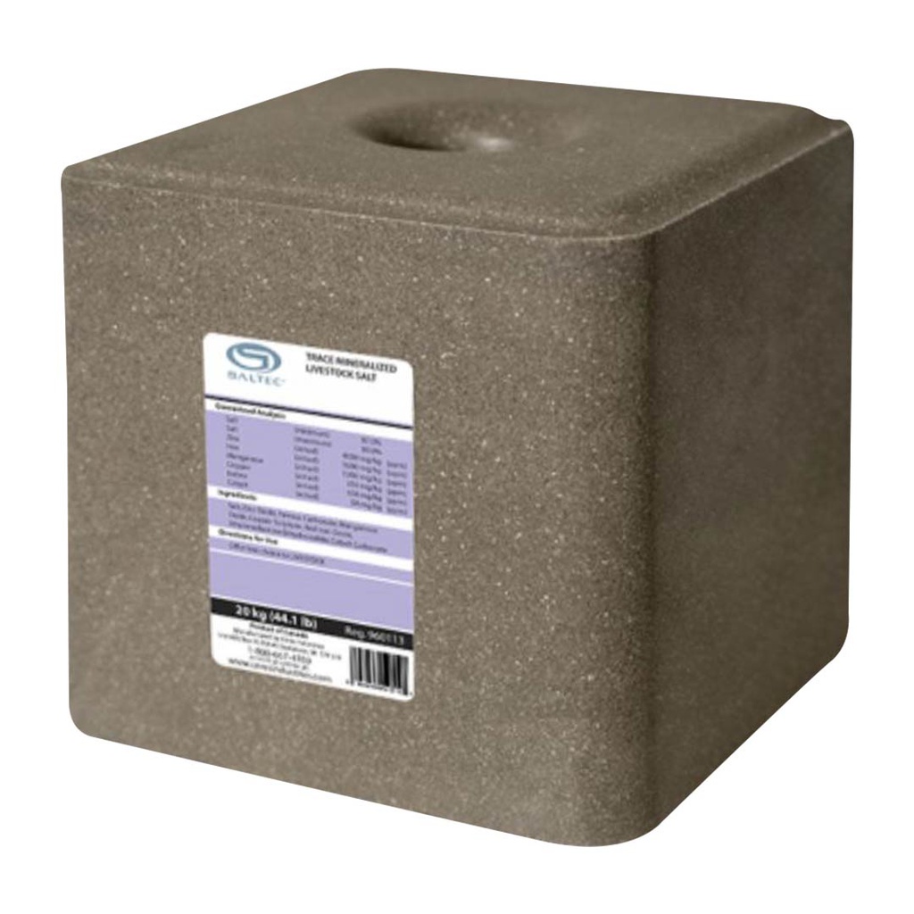 SALTEC TRACE MINERAL BLOCK 20KG (PURPLE)