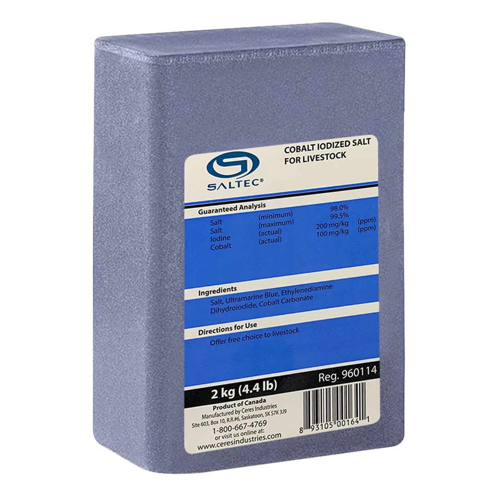 SALTEC COBALT LICK 2KG (BLUE)