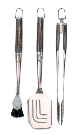 DV - LOUISIANA GRILLS 3 PIECE TOOL SET
