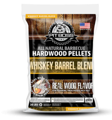 PIT BOSS WHISKEY BARREL BLEND PELLETS 20LB