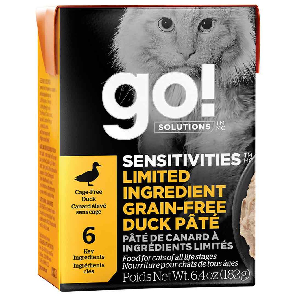 DMB - GO CAT SENSITIVITIES DUCK PATE 6.4OZ