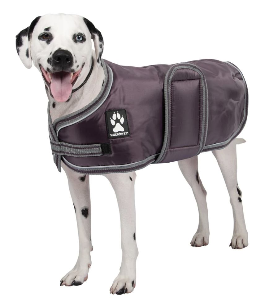 SHEDROW K9 VAIL DOG COAT WINETASTING L