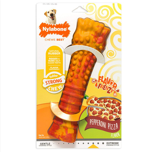 DV - NYLABONE POWER CHEW PEPPERONI PIZZA SOUPER