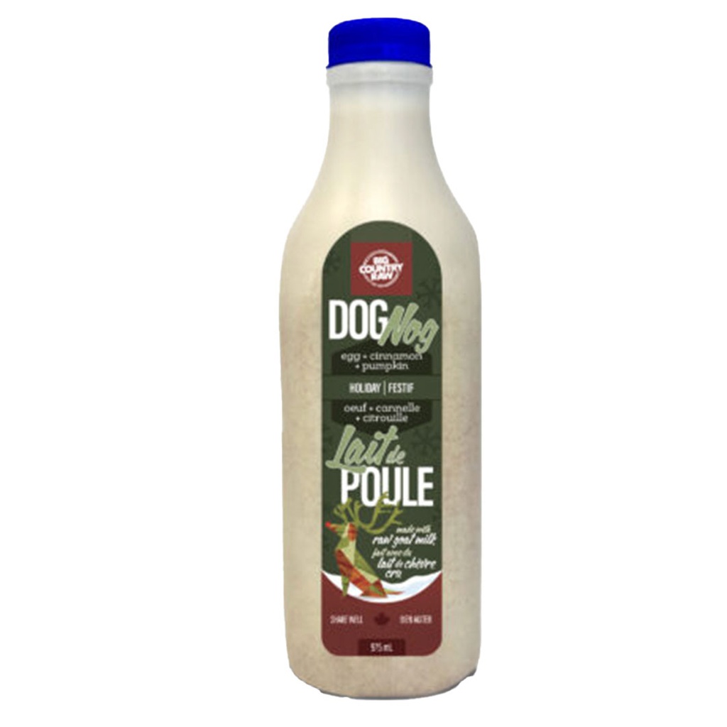 BCR RAW GOAT MILK DOG NOG 975ML