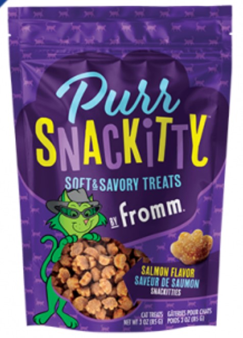 FROMM CAT PURRSNACKITTY TREATS SALMON