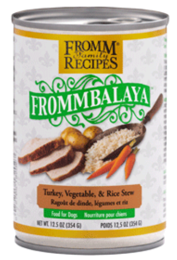 FROMM DOG FROMMBALAYA TURKEY, VEG & RICE STEW 12.5OZ