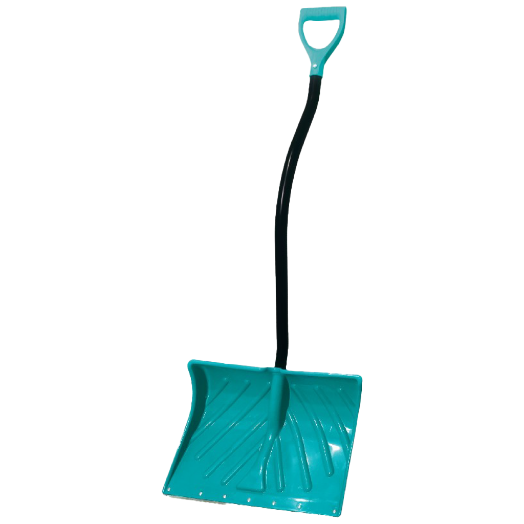 FARM TUFF SNOW SHOVEL W/ WEAR BAR &amp; ERGONOMIC HANDLE 20&quot;