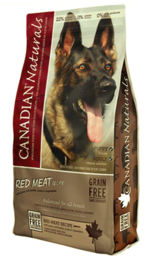 CANADIAN NATURALS DOG VALUE SERIES GF RED MEAT 5LB