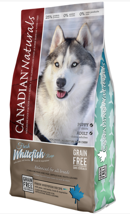 CANADIAN NATURALS DOG VALUE SERIES GF FRESH WHITEFISH 5LB