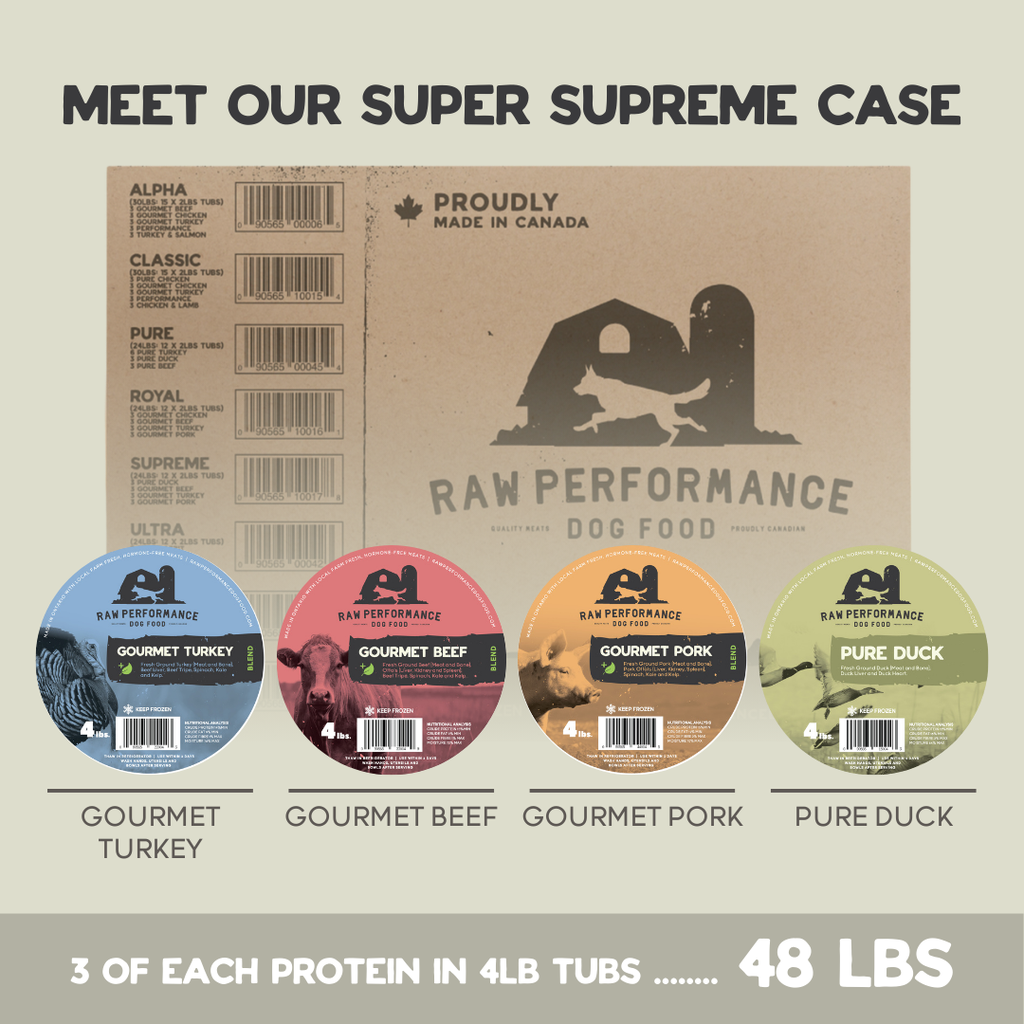 RAW PERFORMANCE VARIETY CASE SUPER SUPREME 48LB