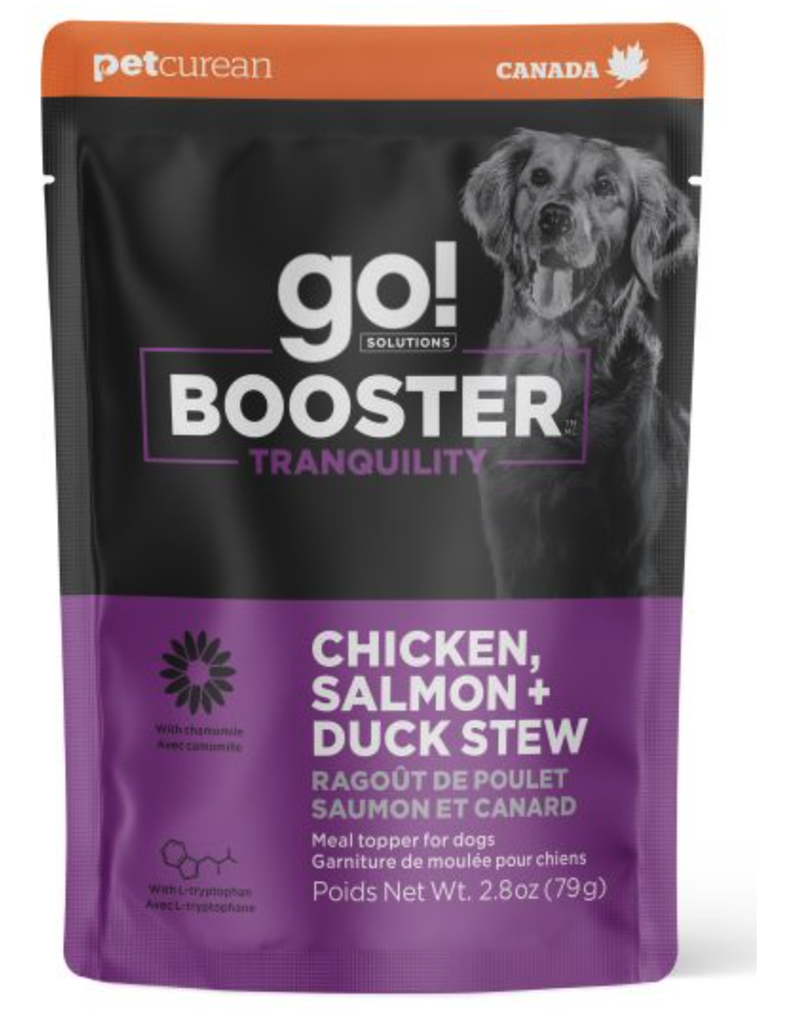 GO DOG BOOSTER TRANQUILITY CHICKEN, SALMON &amp; DUCK STEW