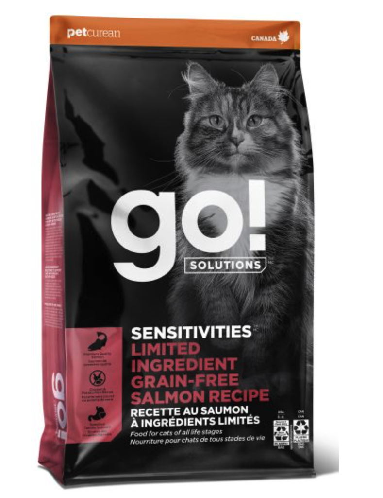 DMB - GO CAT SENSITIVITIES LID GRAIN FREE SALMON 3LB