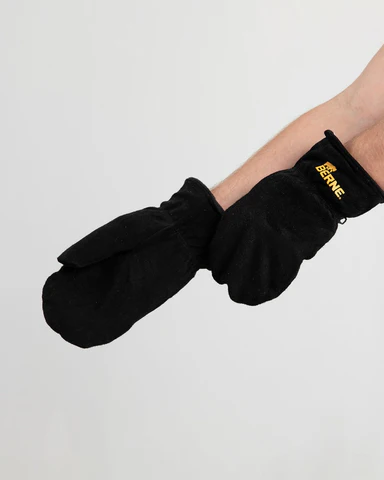BERNE SHERPA-LINED MITTEN BLACK (L)