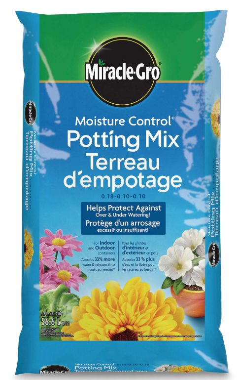 MIRACLE GRO MOISTURE CONTROL POTTING MIX 50L