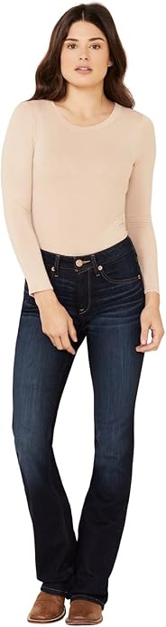 ARIAT WOMENS HIGHRISE BOOTCUT JEAN BALLARY R.E.A.L. PNNSYLVANIA 32 R