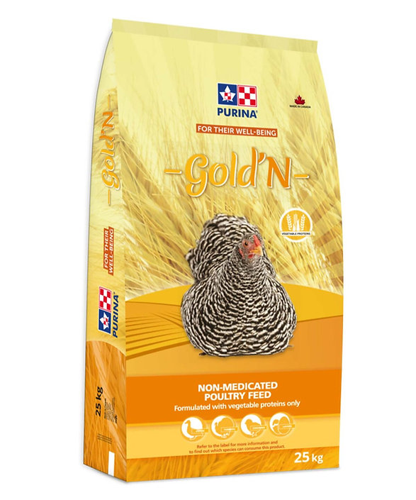 PURINA GOLD'N CHICK START & GRW PLUS CRUMBLE FN 25KG