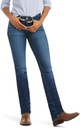 ARIAT WOMENS PERFECT RISE STRAIGHT JEAN ABBY R.E.A.L.  MACKENZIE 25 L