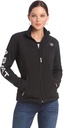 ARIAT WOMENS NEW TEAM SOFTSHELL JACKET BLACK MED