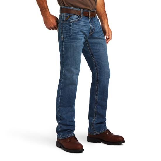 ARIAT MENS M7 REBAR STRAIGHT LEG JEAN DURASTRETCH EDGE RICO 32 34
