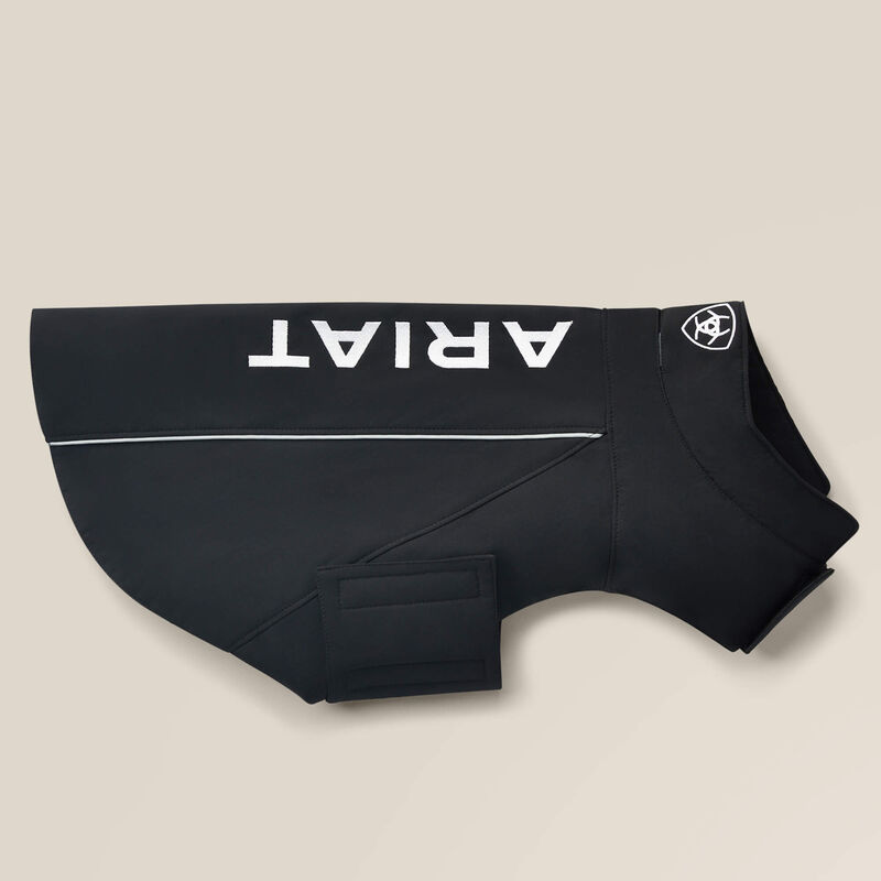 ARIAT DOG JACKET TEAM SOFTSHELL BLACK (XL)