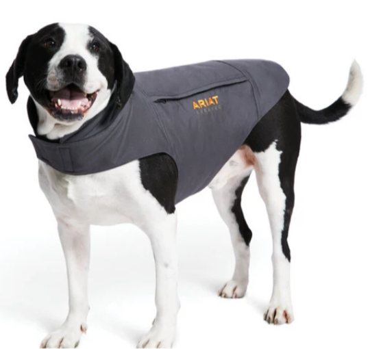 DMB - ARIAT DOG JACKET DURACANVAS REBAR GRAY (M)