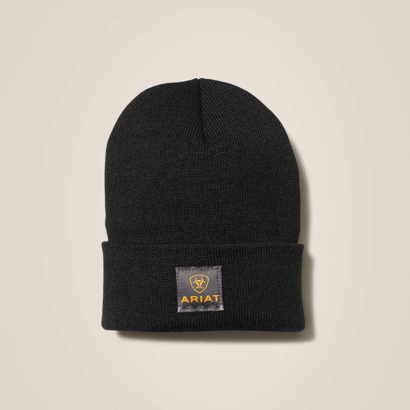 ARIAT REBAR WATCH CAP BEANIE BLACK