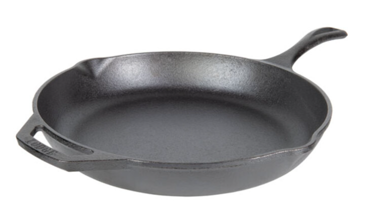 LODGE CHEF COLLECTION CAST IRON SKILLET 10" BLACK