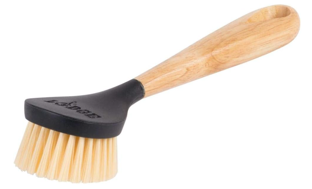 LODGE WOODEN SCRUB BRUSH 10" BROWN/BLACK