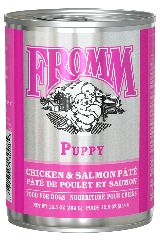 FROMM DOG CLASSIC PUPPY CHICKEN & SALMON PATE 12.5OZ