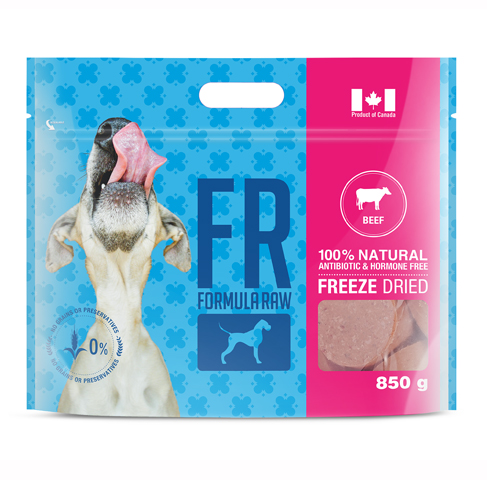 FORMULA RAW DOG FREEZE DRIED BEEF 850G