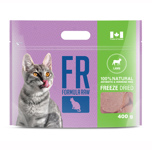 FORMULA RAW CAT FREEZE DRIED LAMB 400G