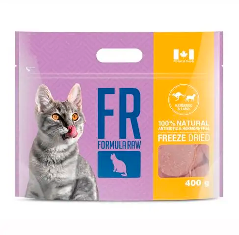 DMB - FORMULA RAW CAT FREEZE DRIED KANGAROO & LAMB 400G