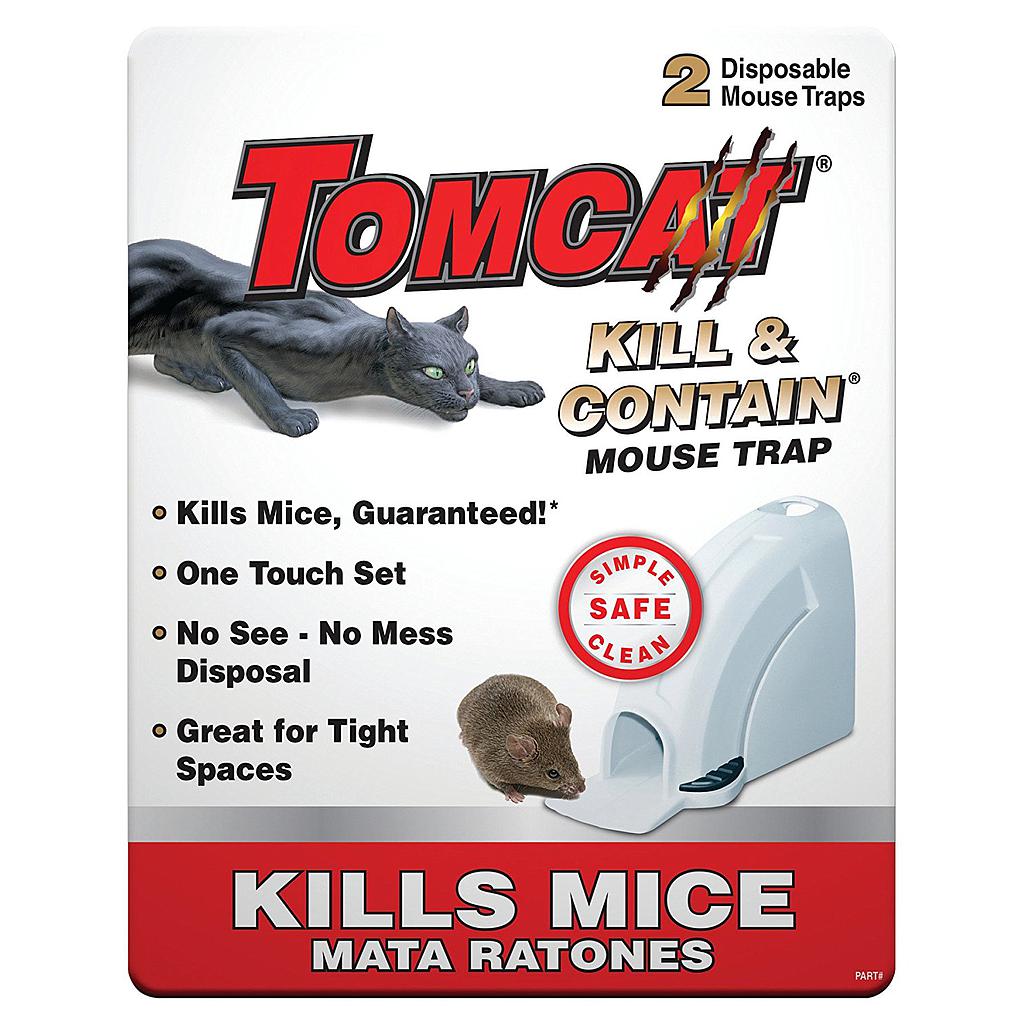TOMCAT MOUSE SNAP TRAP PLASTIC 2PK