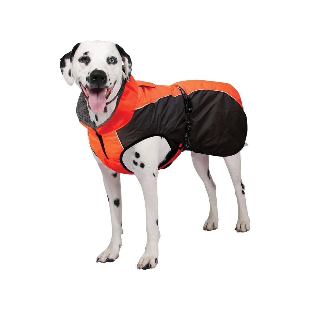 SHEDROW CHINOOK DOG COAT ORANGE (L)