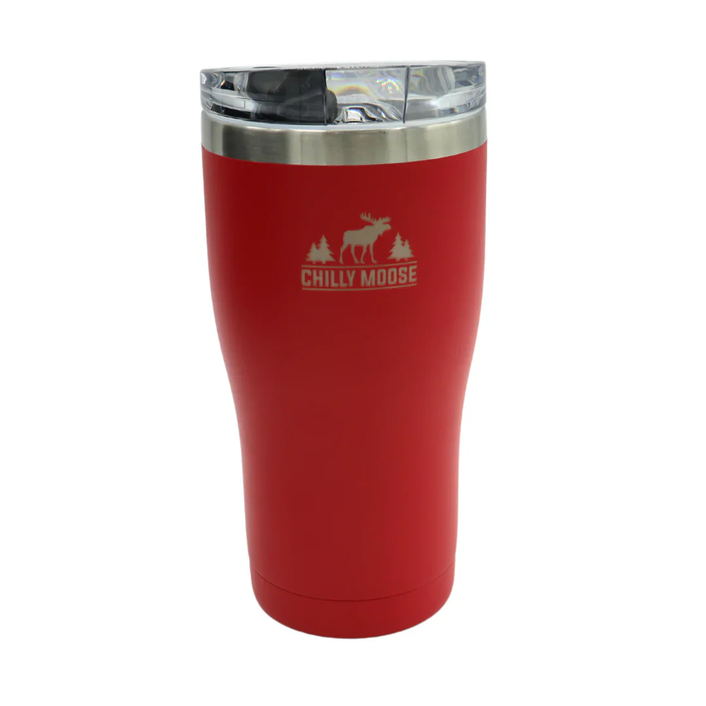CHILLY MOOSE ALGONQUIN TUMBLER 580ML CANOE RED