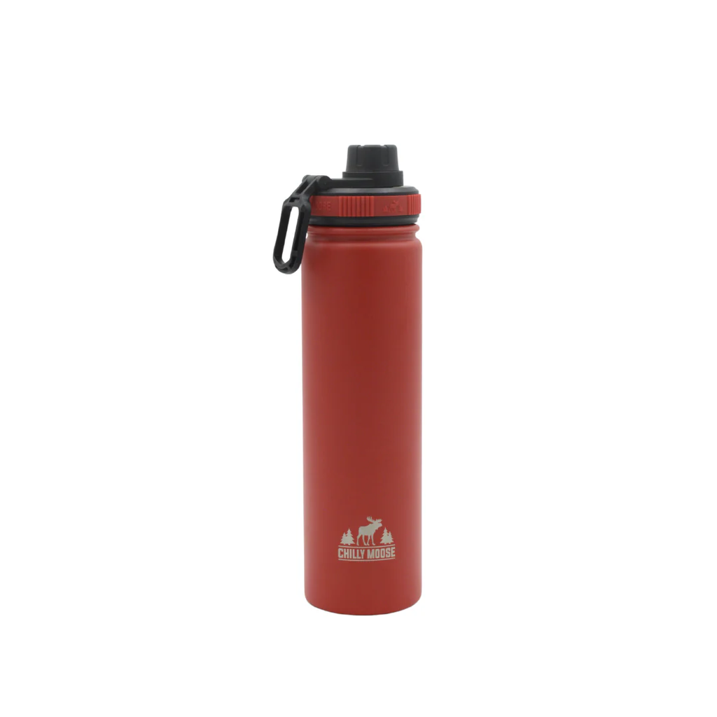 CHILLY MOOSE BRUNSWICK BOTTLE 709ML CANOE RED