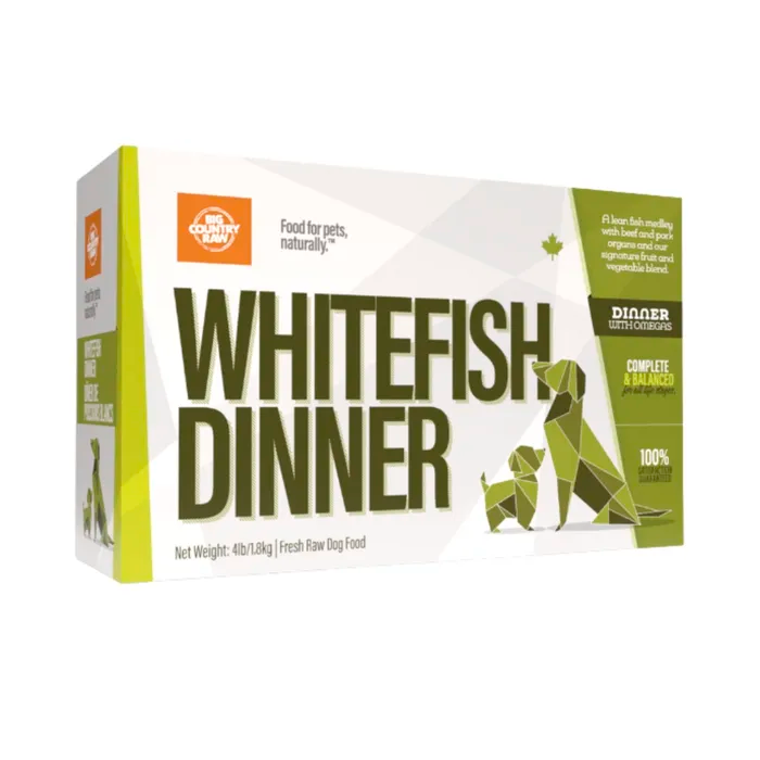 BCR WHITEFISH DINNER CARTON 4LB