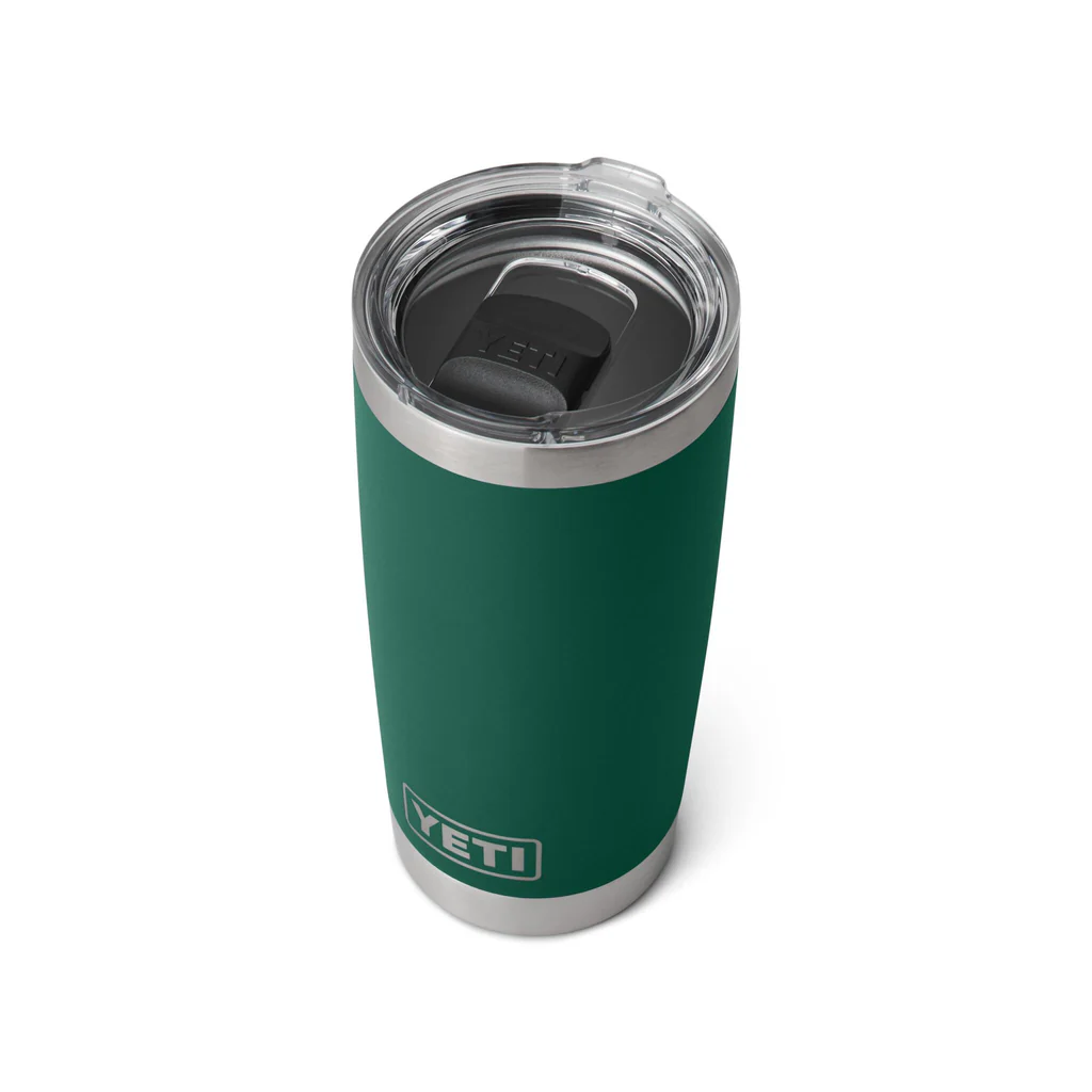 YETI RAMBLER TUMBLER 591ML BLACK FOREST GREEN