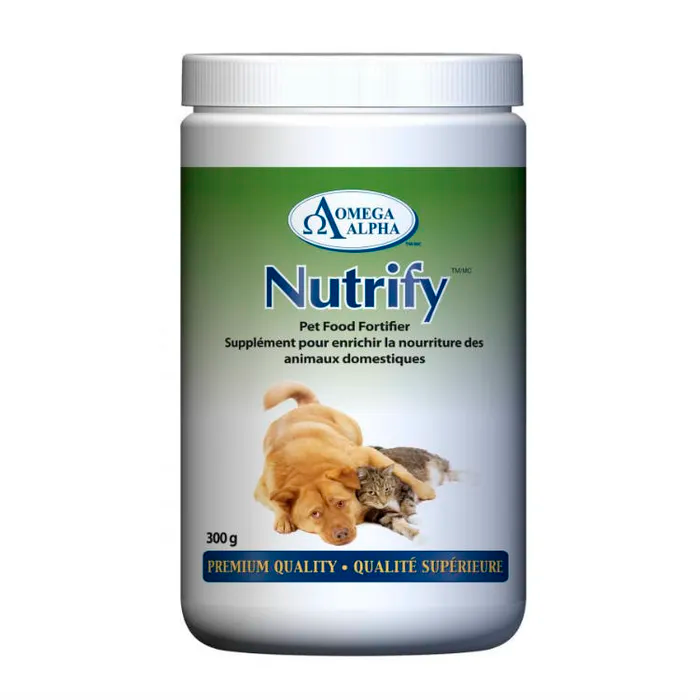 OMEGA ALPHA PET NUTRIFY FOOD FORTIFIER 300G