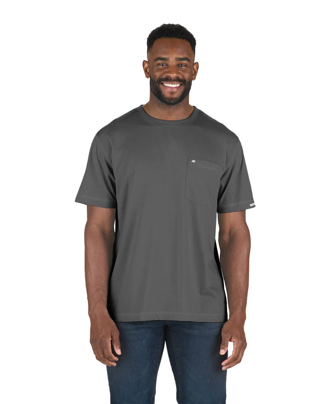 DV - BERNE MENS SHORT SLEEVE GRAPHIC TEE SLATE (L)