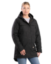 BERNE WOMENS ICECAP INSULATED PARKA BLACK (2XL)