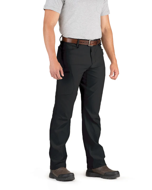 BERNE MENS LIGHTWEIGHT FLEX PRO PANT BLACK (30Wx42)