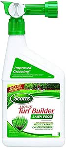 SCOTTS TURF BUILDER LIQUID LAWN FOOD HOSE SPRAY  946ML