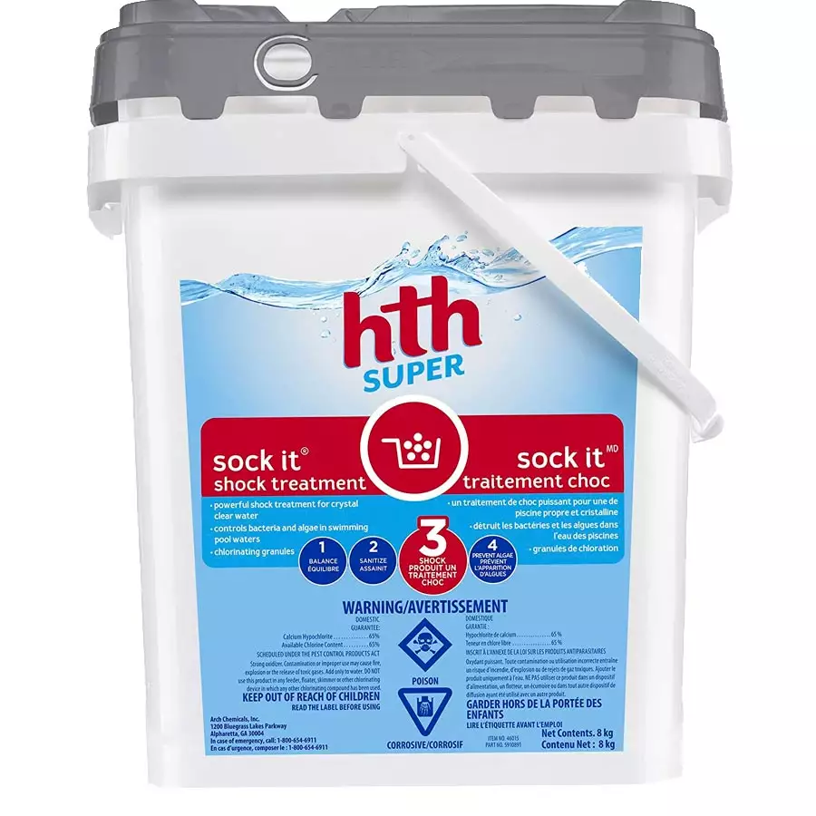 HTH SUPER SOCK IT SHOCK TREATMENT 8KG