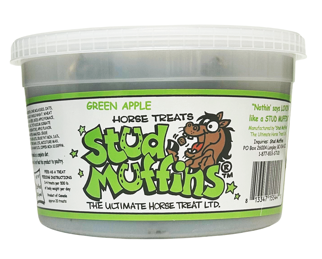STUD MUFFINS GREEN APPLE HORSE TREATS 600G