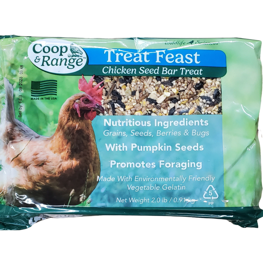 COOP & RANGE CHICKEN TREAT FEAST SMALL BAR (7OZ)
