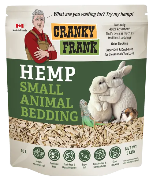 HEMP SMALL ANIMAL BEDDING 10L