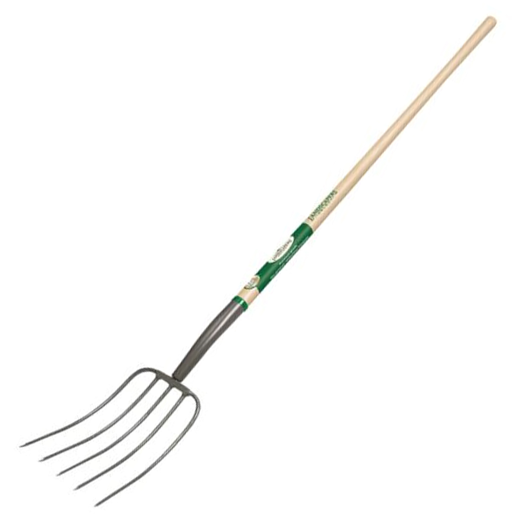 DV - LANDSCAPERS SELECT MANURE FORK 5 TINE 54&quot; HANDLE